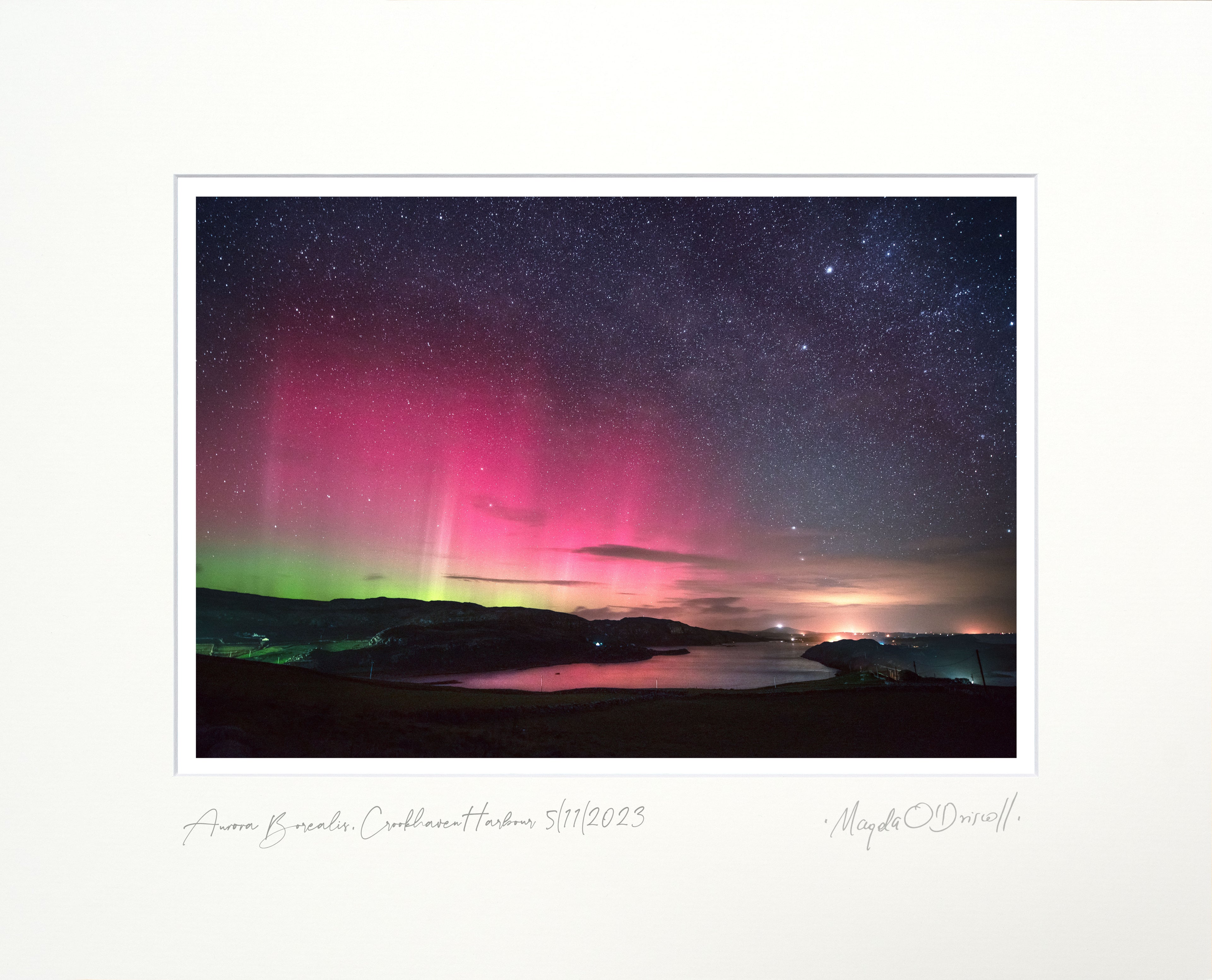 Aurora Borealis Over Crookhaven Bay