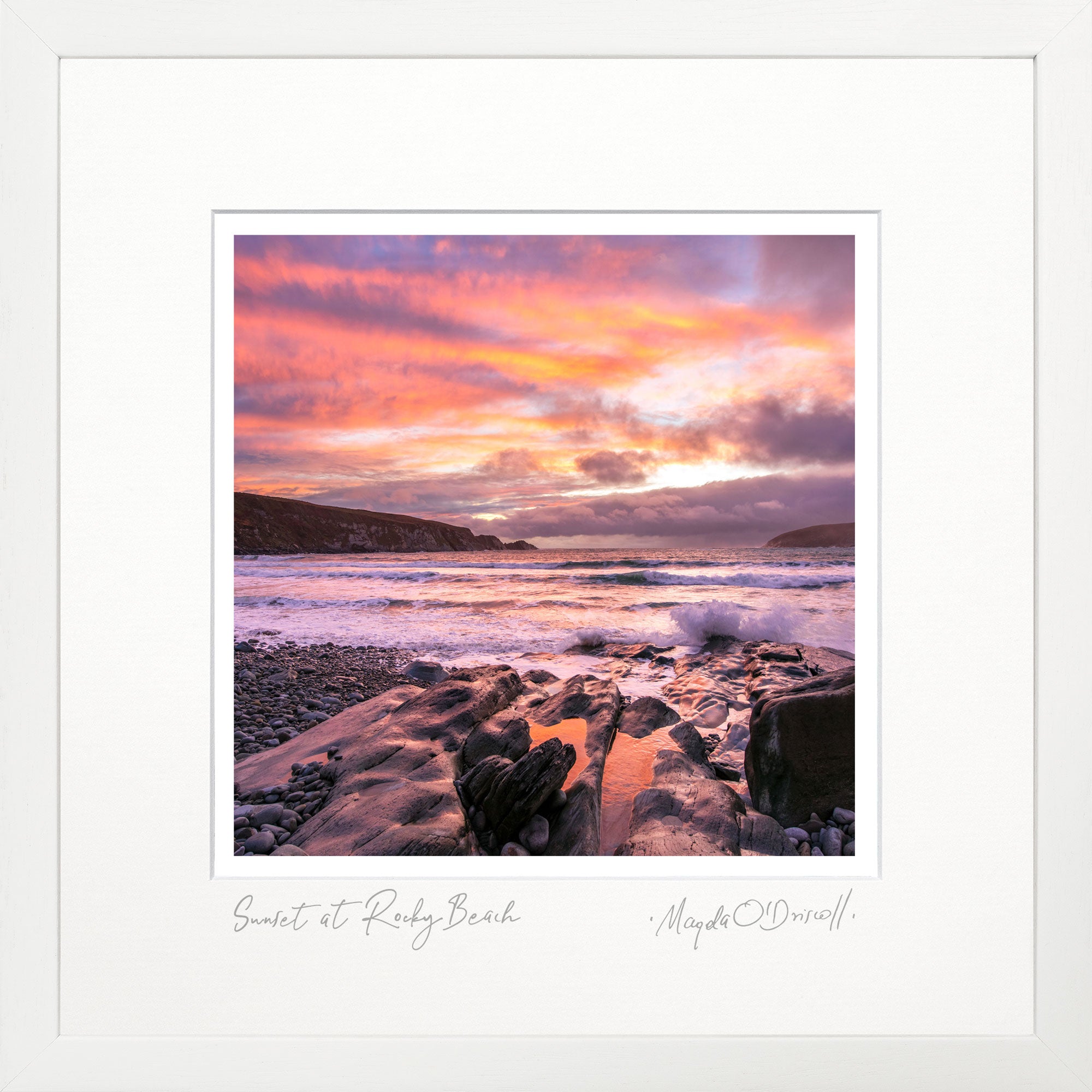 Sunset at Rocky Beach