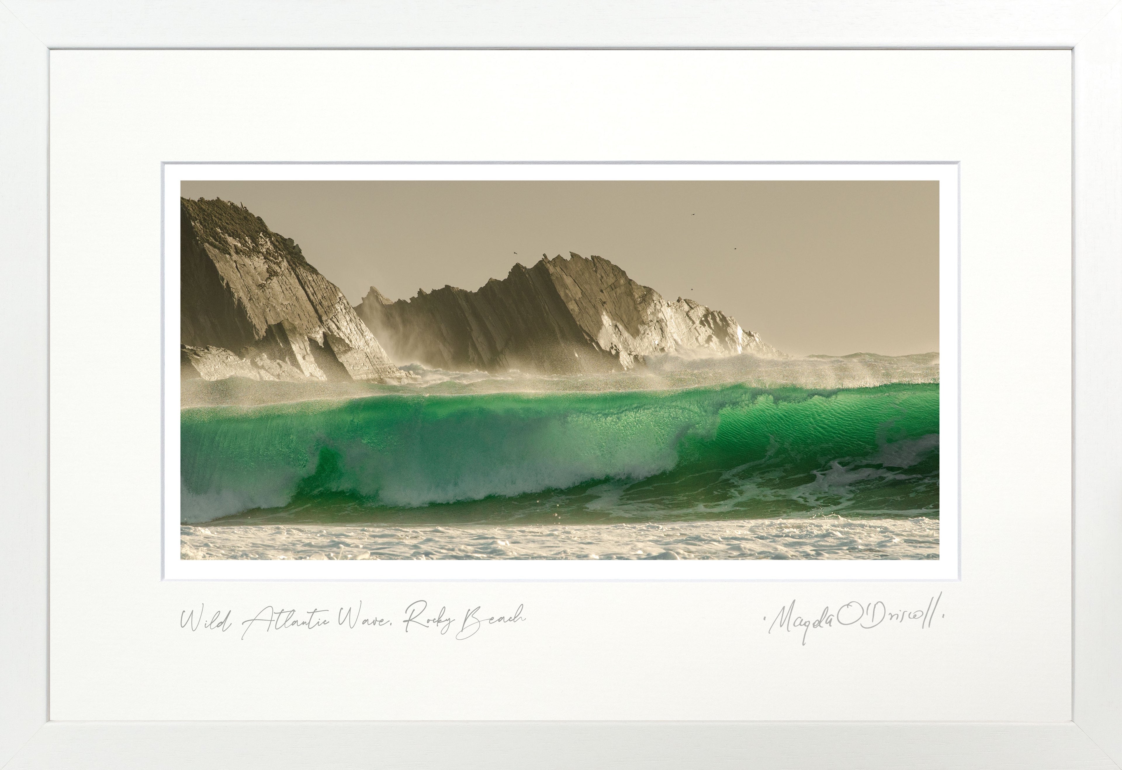 Wild Atlantic Wave at Rocky Beach