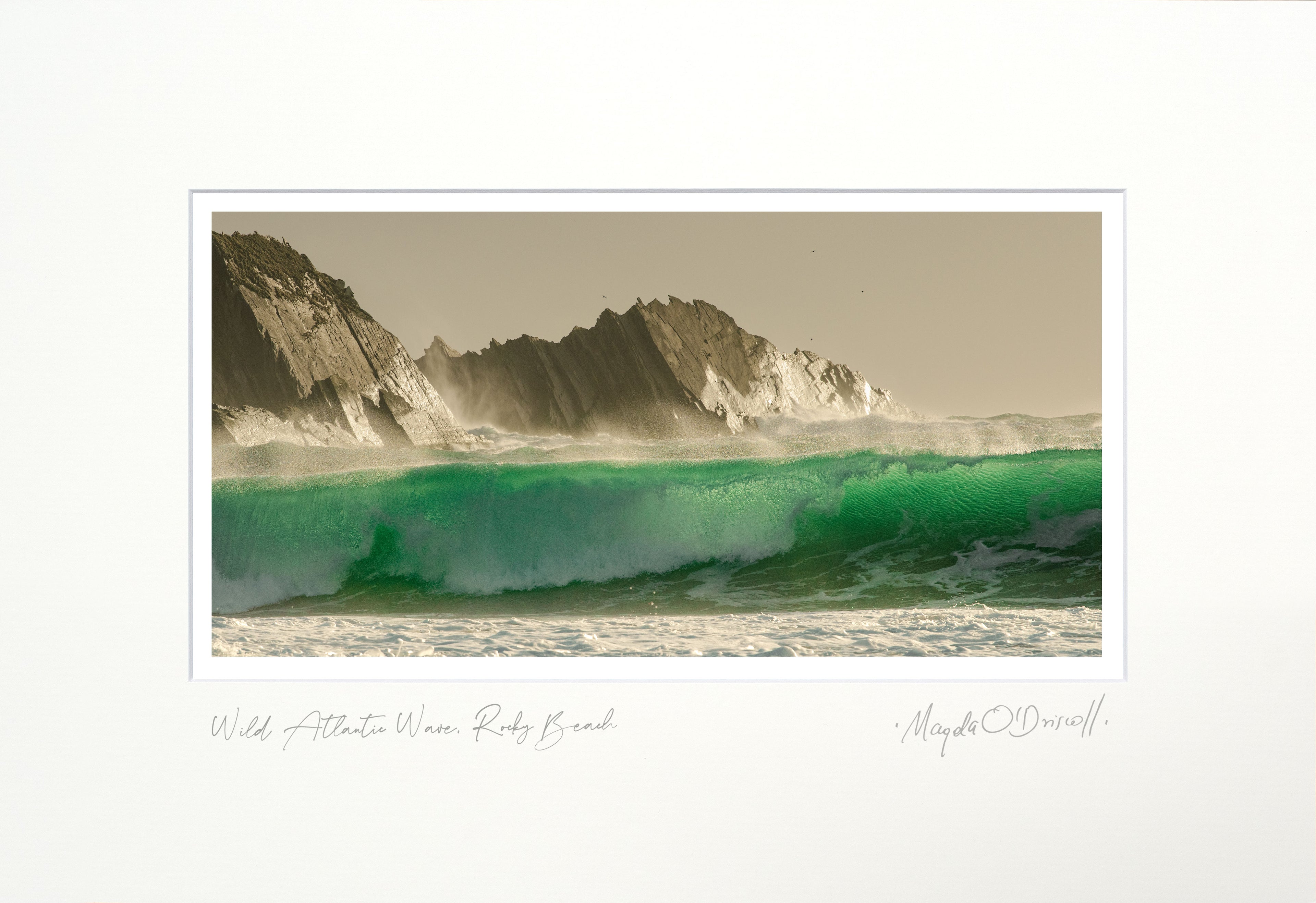 Wild Atlantic Wave at Rocky Beach