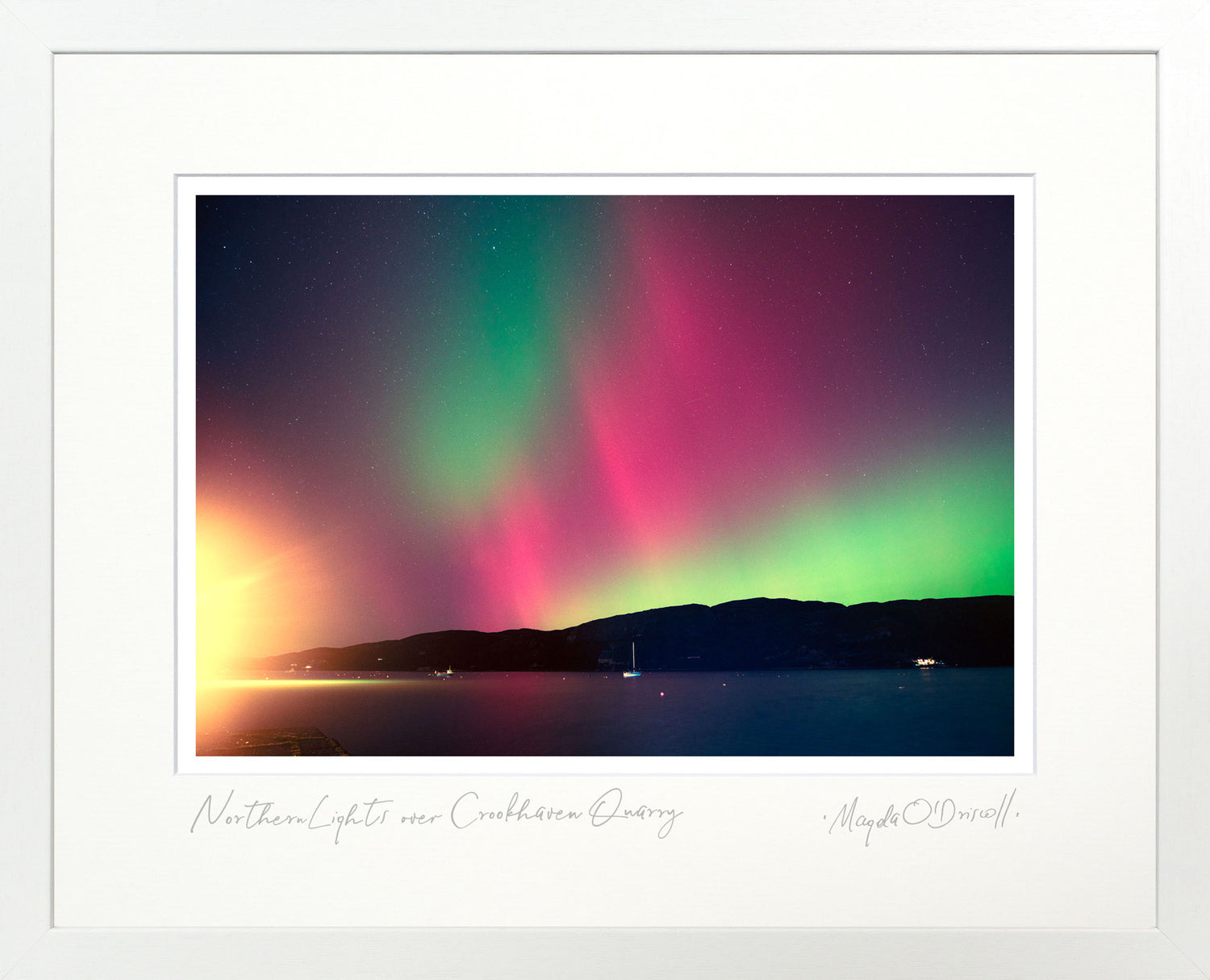 Northern Lights Over Crookhaven Quarry /NEW/