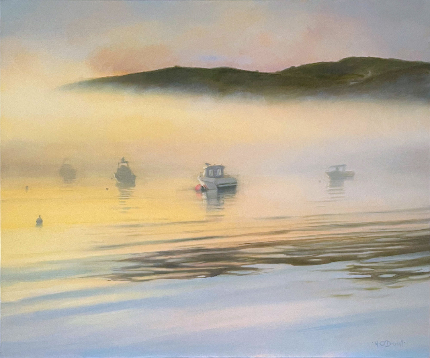 Hazy Sunset, Crookahven Harbour /SOLD/