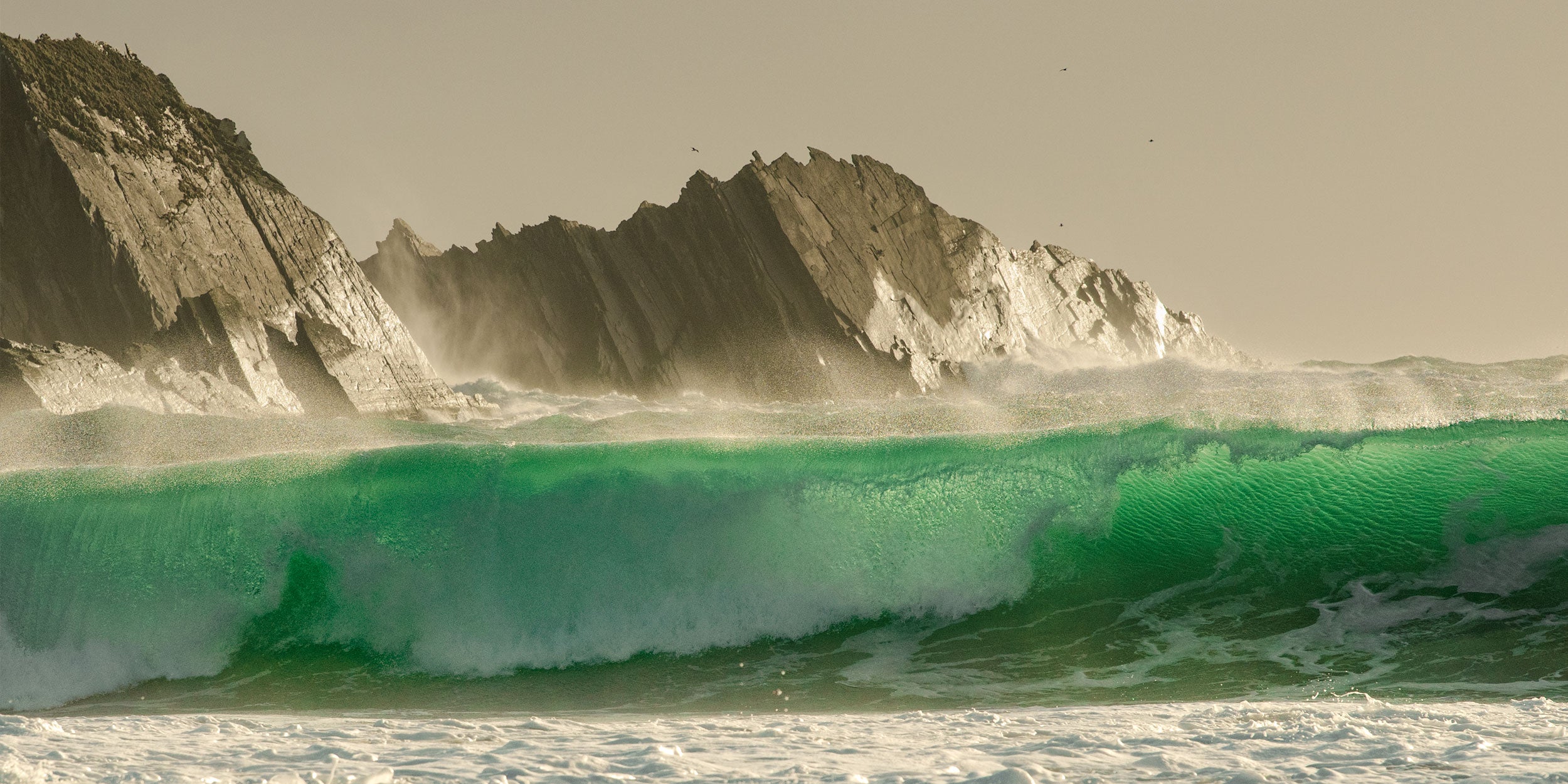 Wild Atlantic Wave at Rocky Beach