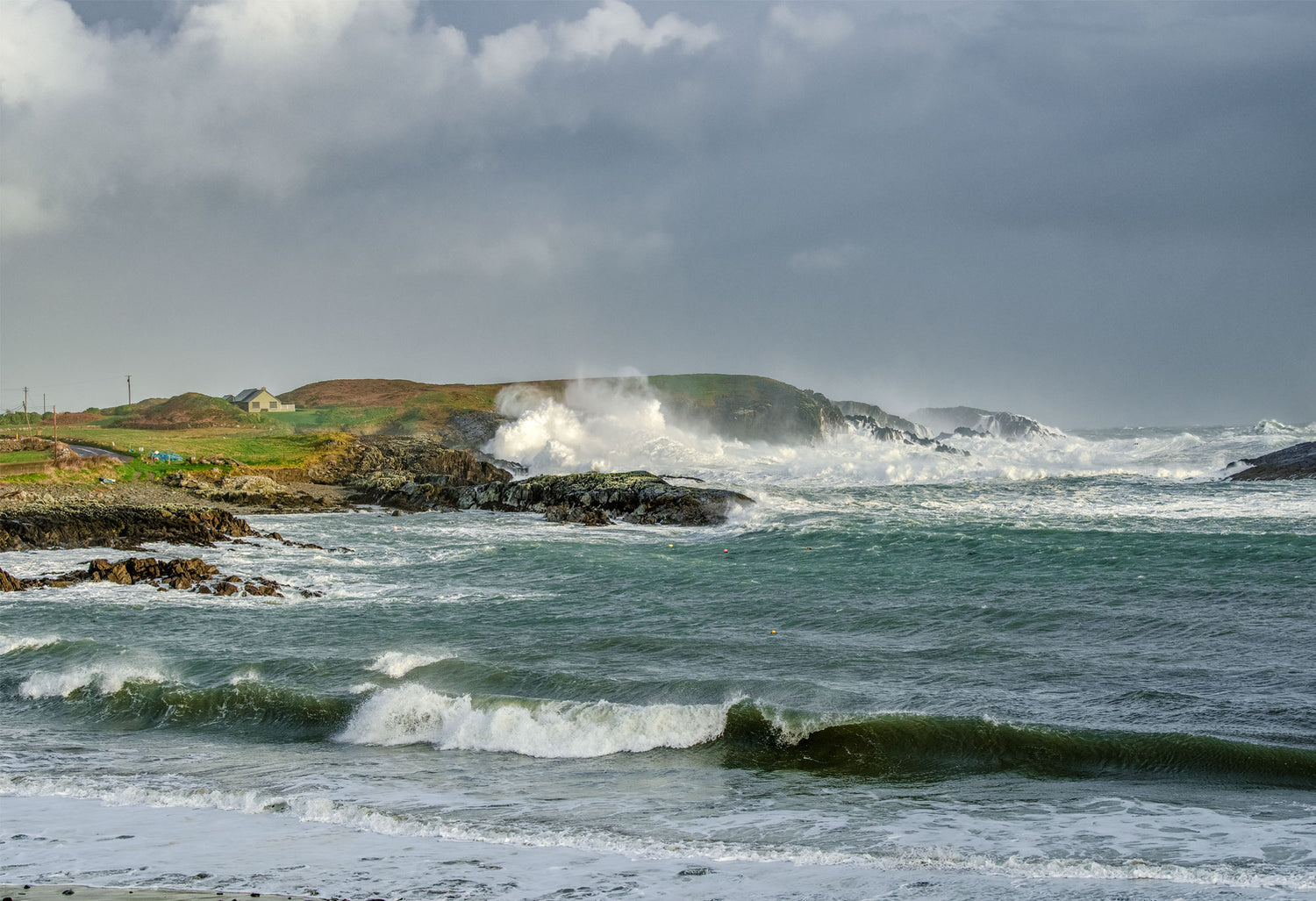 Storm Bram at Galley Cove /NEW/