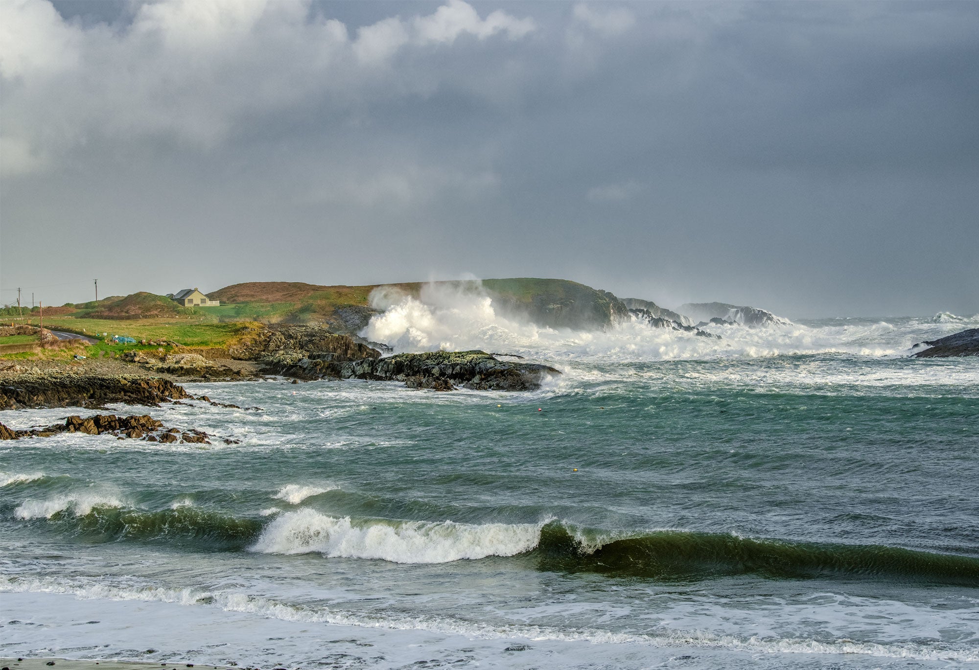 Storm Bram at Galley Cove /NEW/