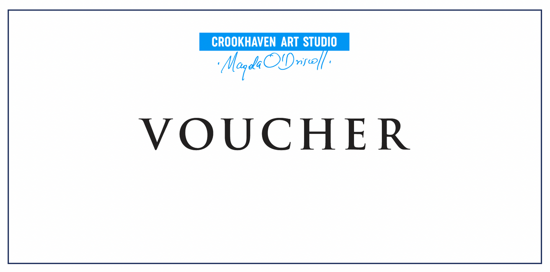 White voucher with &
