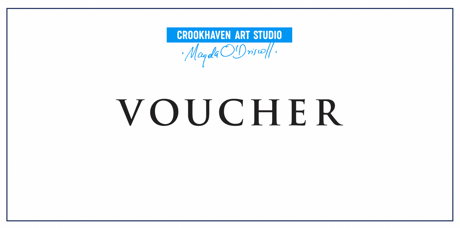 White voucher with &