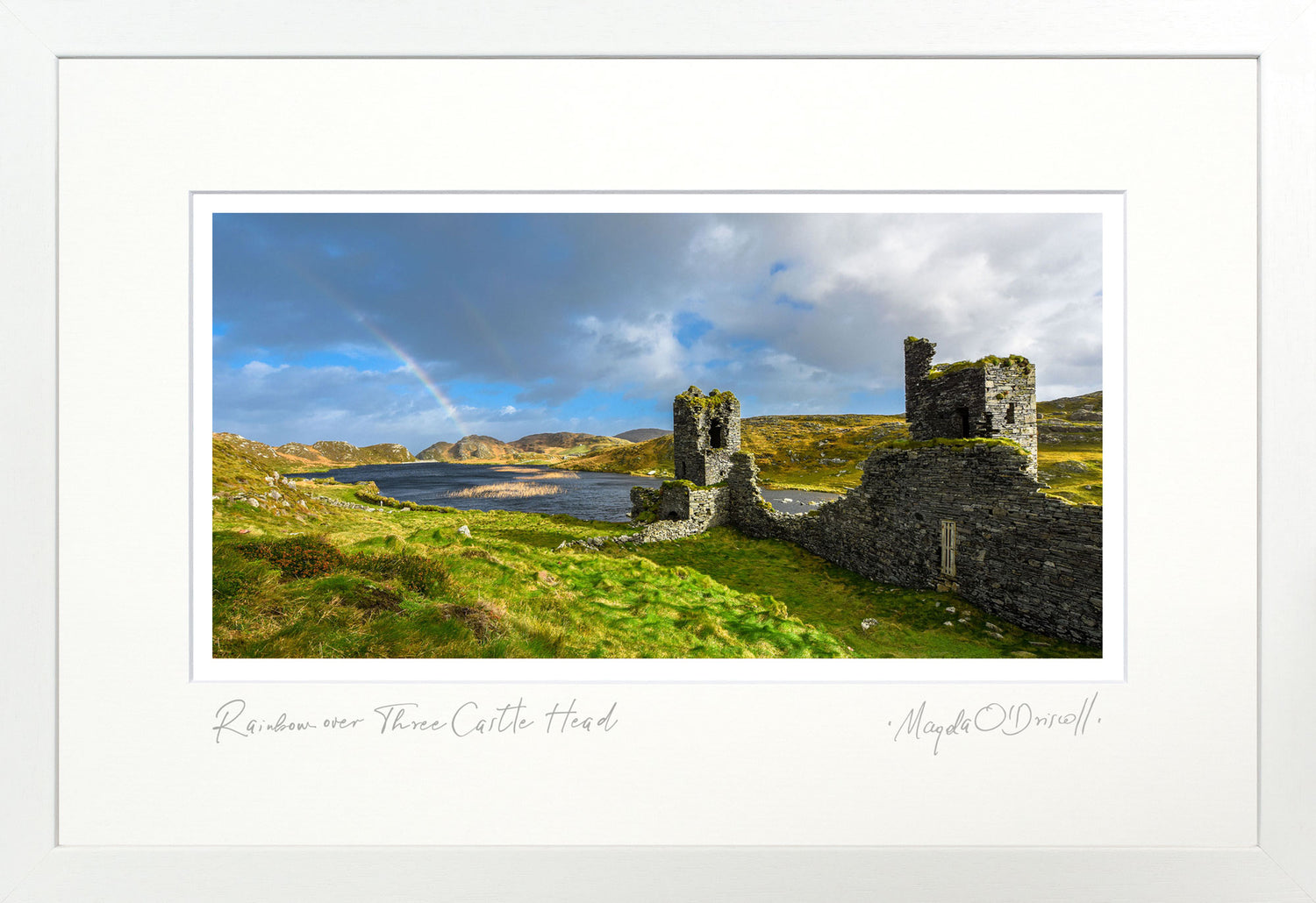 Rainbow Over Three Castle Head
