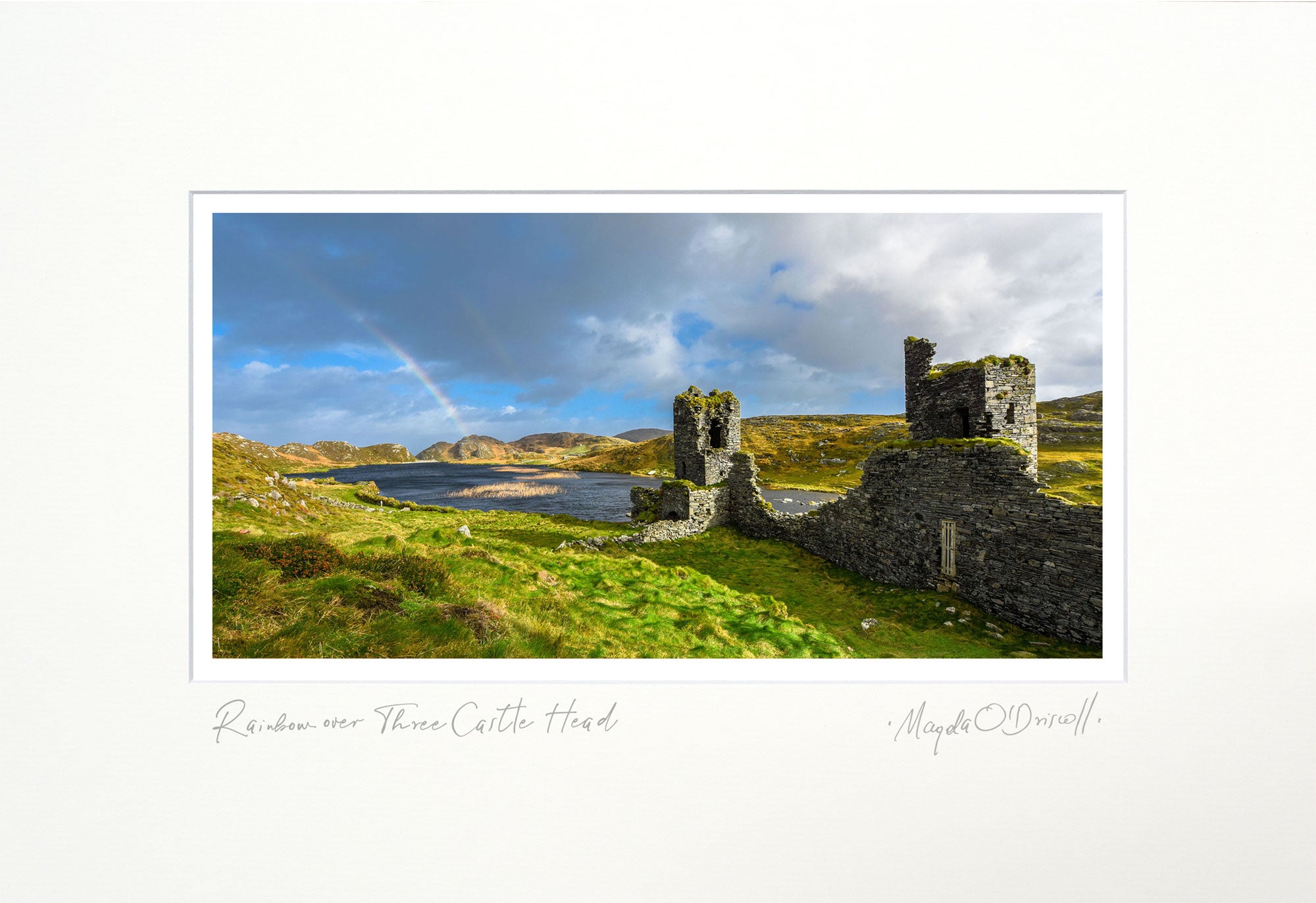 Rainbow Over Three Castle Head