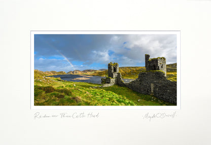 Rainbow Over Three Castle Head