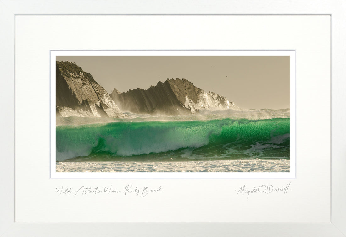 Wild Atlantic Wave at Rocky Beach