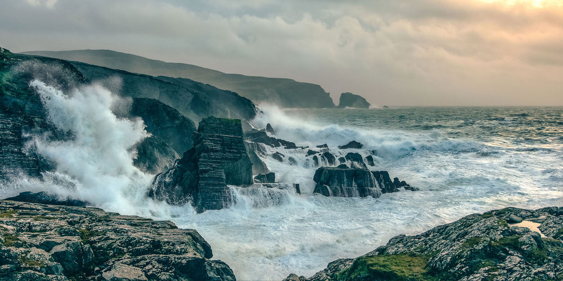 Winter Storm at Dounlough Bay