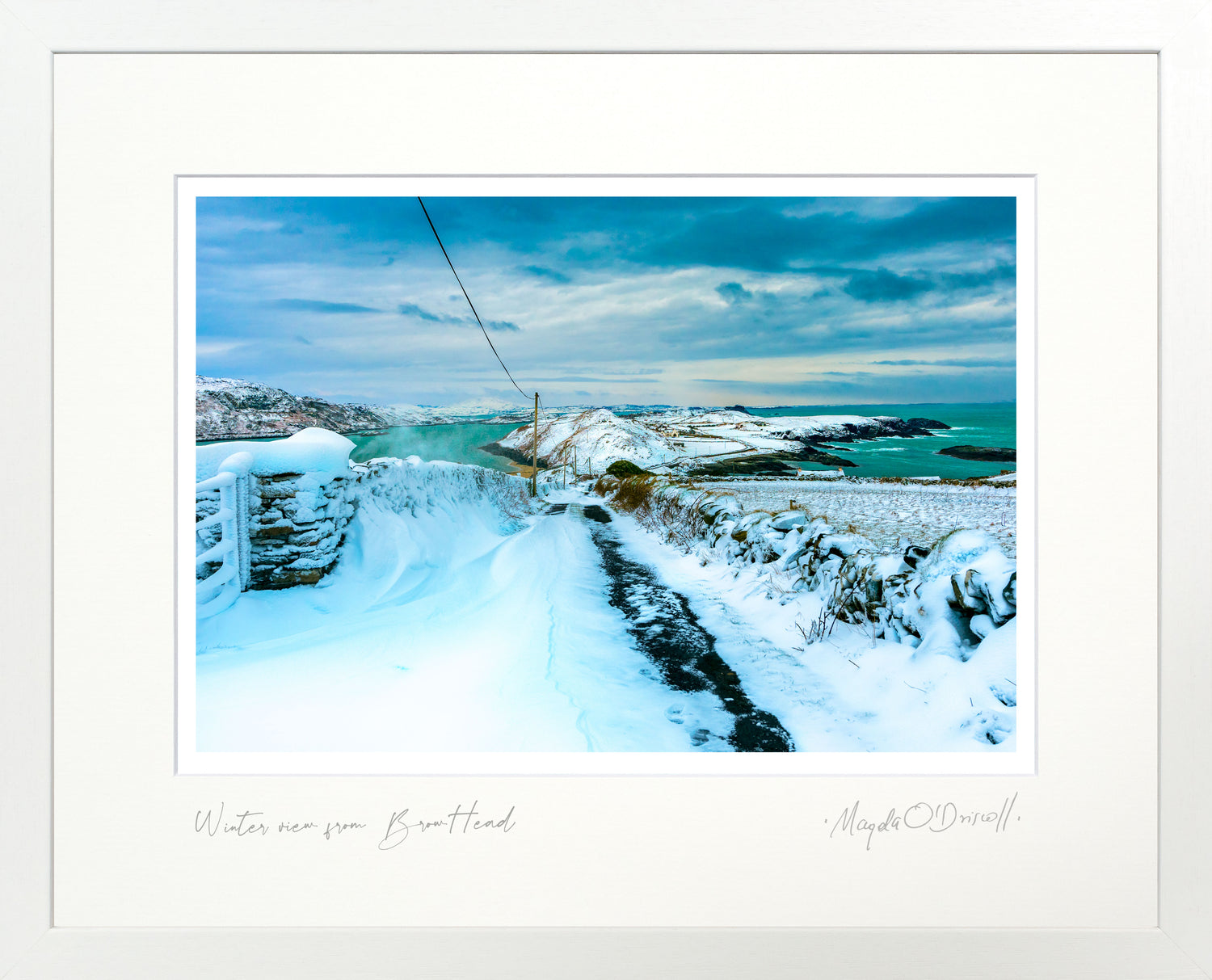 Winter View from Brow Head