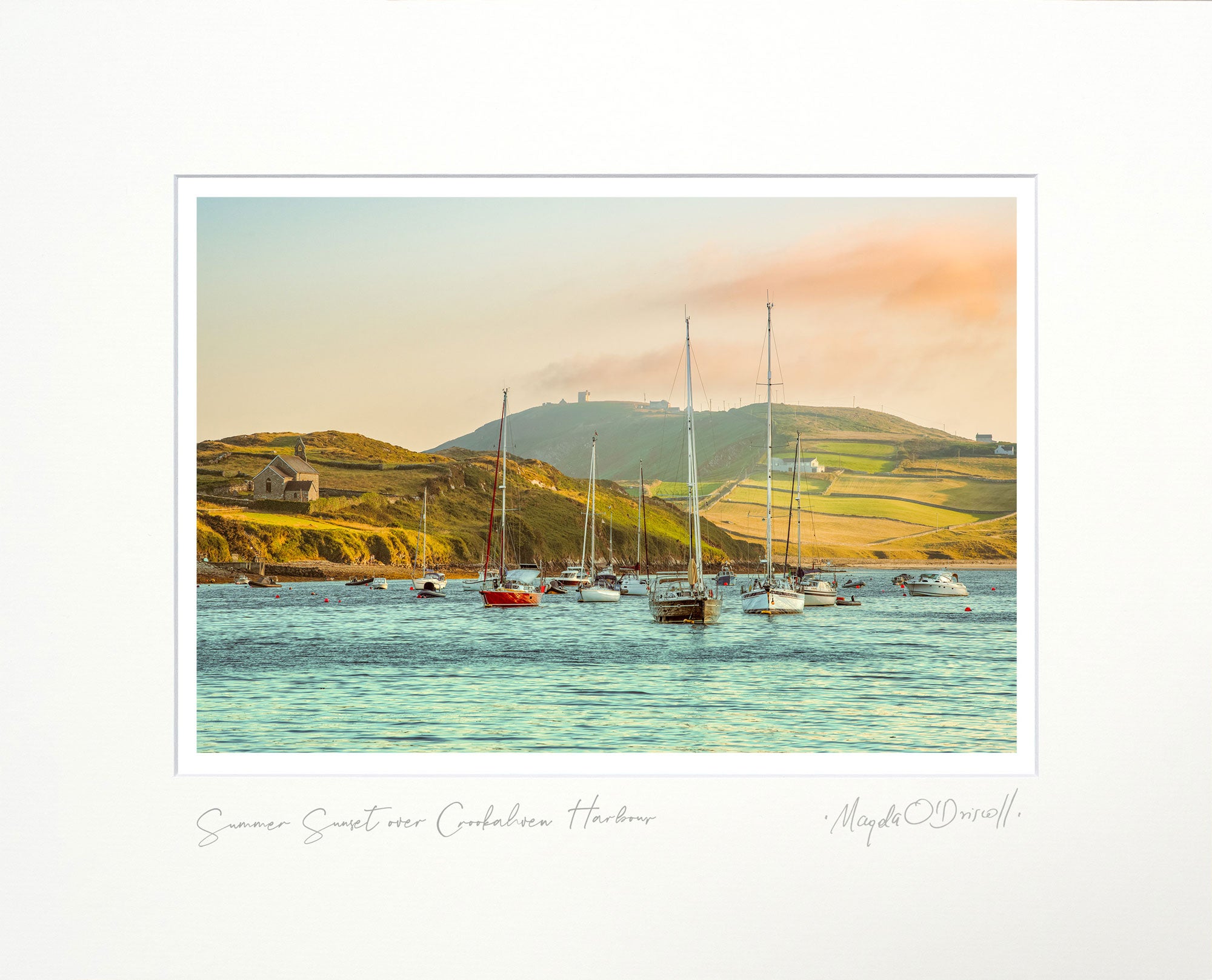 Summer Sunset Over Crookhaven Harbour